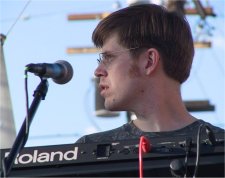 Chris at Adam's Ave Street Fair